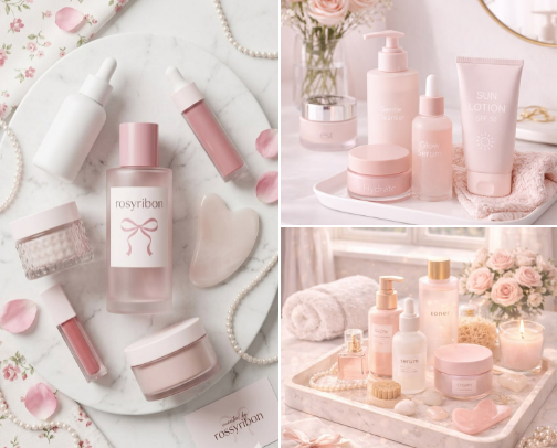 Minimal & Aesthetic Skincare for Everyday Glow 🤍 cover photo collage