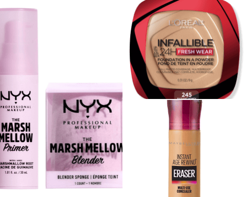The Best Drugstore Makeup for a Flawless Look ✨💄 cover photo collage