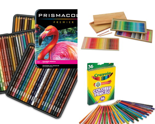 Colored Pencil Essentials cover photo collage
