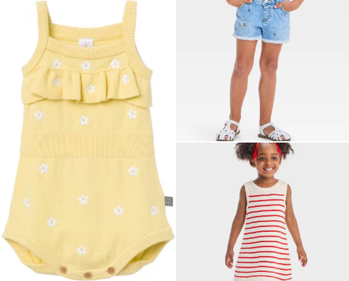 ☀️ Sunny Days, Sweet Styles 🌸 (Toddler Edition) cover photo collage