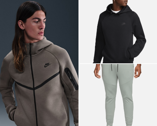 12 nike tech fleece cover photo collage