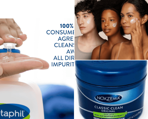 Affordable Skin Care cover photo collage