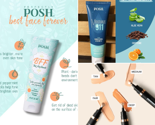 High Quality Skincare cover photo collage