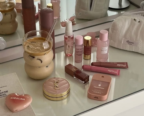 Pretty Makeup Things I Can’t Stop Thinking About cover photo collage