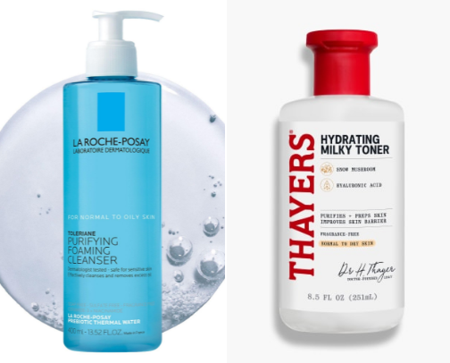 Skin care cover photo collage