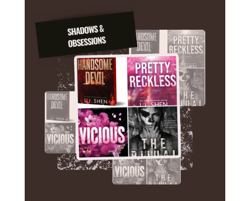 Shadows & Obsessions cover photo collage