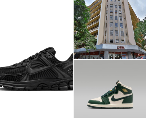 Shoes cover photo collage