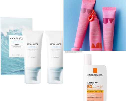 Summer skincare essentials cover photo collage