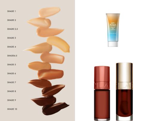 Makeup no makeup look cover photo collage