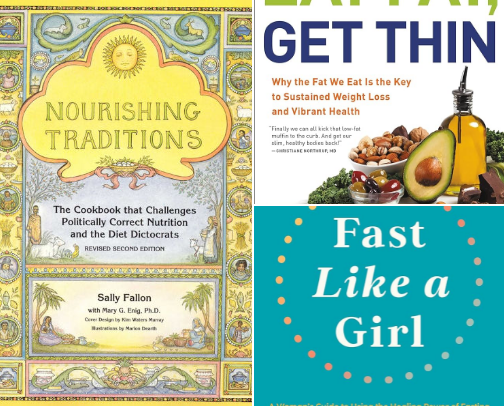 Books on Nourishing your Body, Mind and Soul cover photo collage