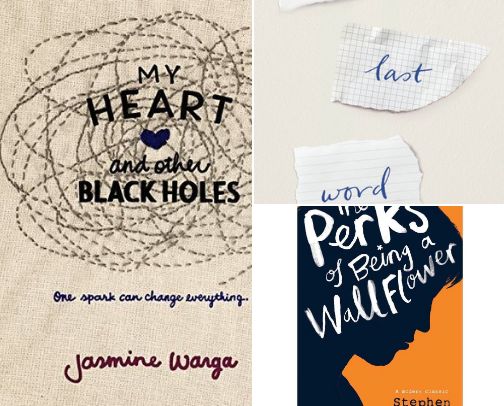 mental health books recs from a psych major cover photo collage