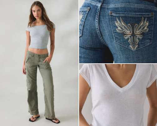 everything im buying for a western chic wardrobe cover photo collage