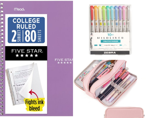 School/work items I recommend cover photo collage