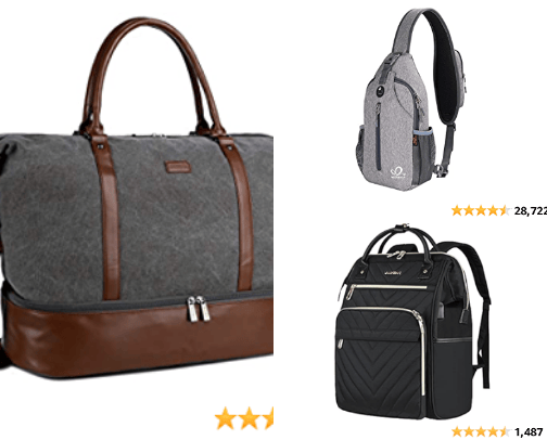 Bags and Totes cover photo collage
