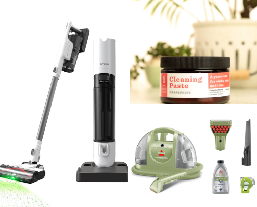 Cleaning cover photo collage