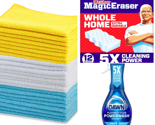 Professional Cleaning Products cover photo collage