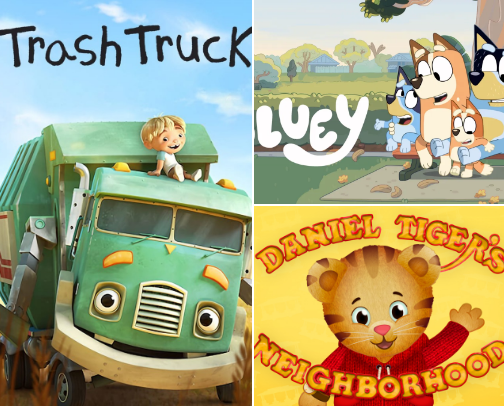 Favorite Kid Shows cover photo collage