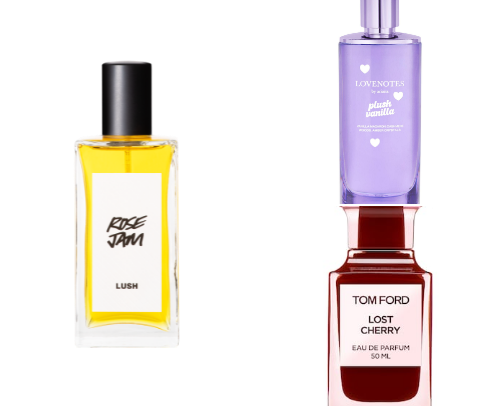 My favourite fragrances cover photo collage