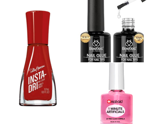 Nails cover photo collage