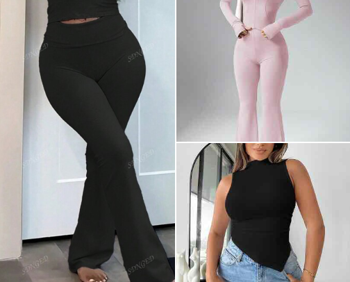 Favorite tops and bottoms cover photo collage