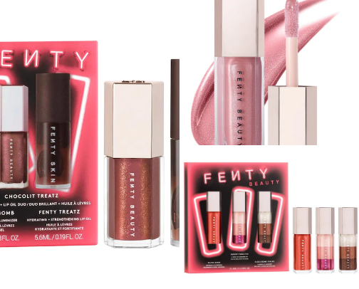 FENTY; Gifts For You💄 cover photo collage