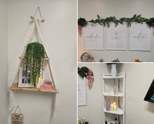 Massage Therapist's Room Decor cover photo collage