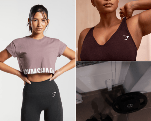 Gym fits cover photo collage