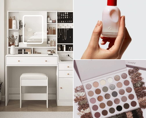 Essential Beauty Products from Head to Toe cover photo collage