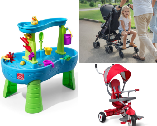 Toddler Outdoor Play Favorites cover photo collage