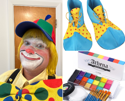 Clowning around! cover photo collage