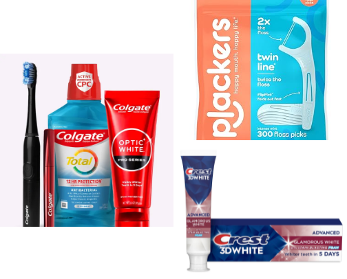 Oral Care cover photo collage