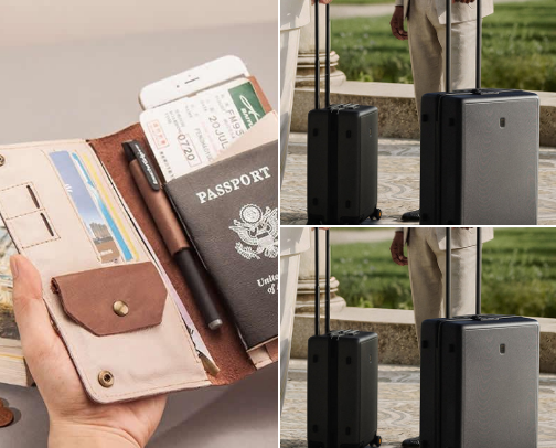 Travel Essentials I Never Leave Home Without cover photo collage