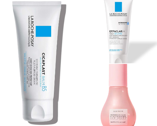 skincare faves cover photo collage