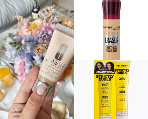My favorite beauty recs cover photo collage