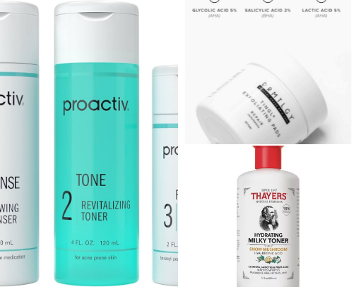 Skin Care cover photo collage