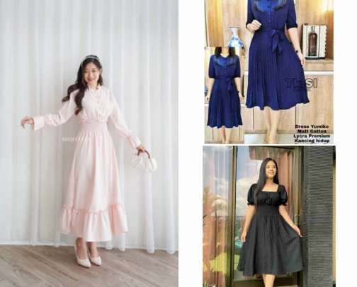 Smocked dress cover photo collage