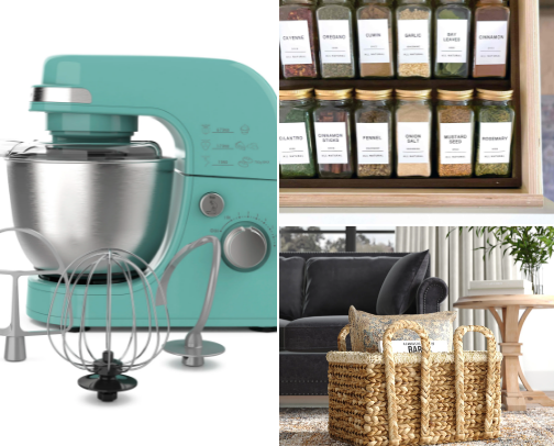 Home essentials cover photo collage
