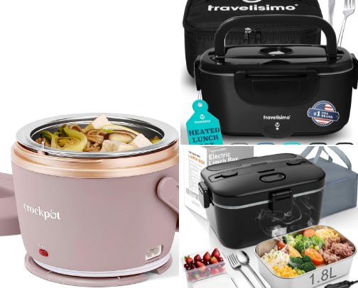 Top 10 Electric Lunch Boxes that offer the best solution for your daily meal needs cover photo collage