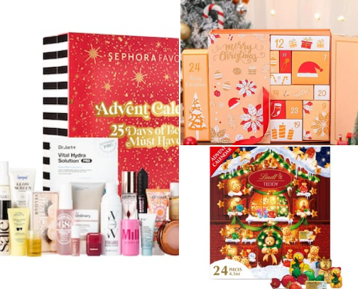 THE ULTIMATE ADVENT CALENDAR cover photo collage