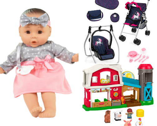 Gift Ideas For Toddlers (Girls) cover photo collage