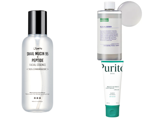HOLY GRAILS (Korean skincare) 🌿💫 cover photo collage