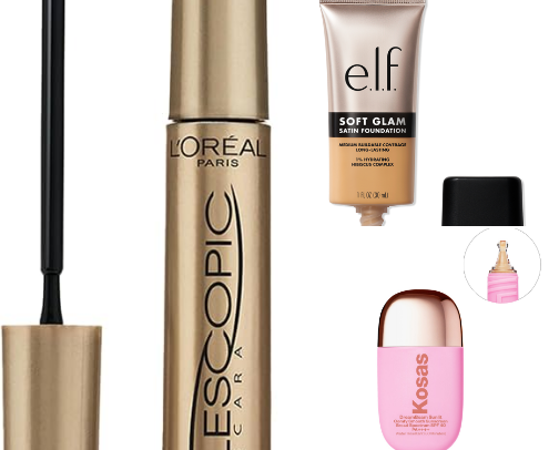 My acne safe beauty must-haves!💄 cover photo collage
