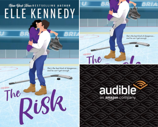 Save & Read - The Risk (Briar U Book 2) and Related College Hockey Romances cover photo collage