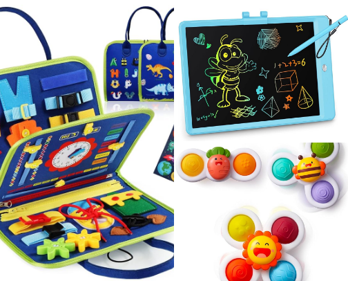 Traveling with A Toddler - Amazon Edition! cover photo collage