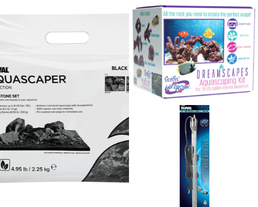 Dive Into the Perfect Aquarium: Essential Gear, Decor & Tools for a Thriving Underwater World cover photo collage