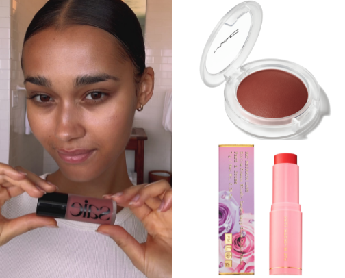 falling for blush 🍁 cover photo collage