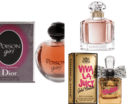 Parfumes for HER cover photo collage