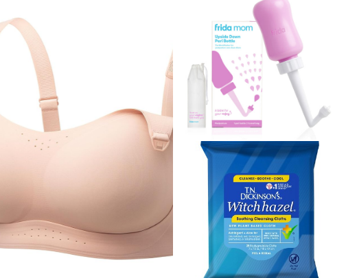 Postpartum Must Haves By Your Favorite Nurse cover photo collage