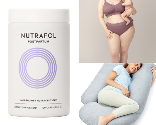 Pregnancy & Post-Partum Must Haves! cover photo collage