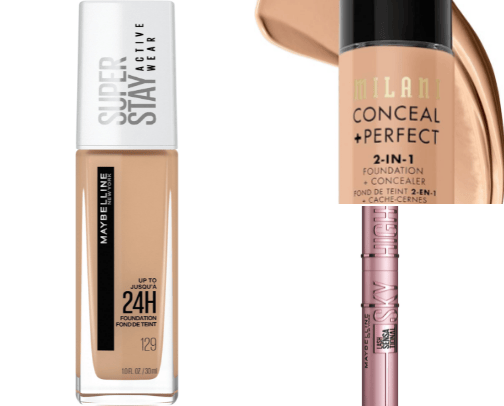 Make up and skincare products under $20 cover photo collage